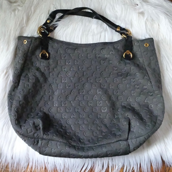 Marc by Marc Jacobs Neoprene Monogram Hobo Bag - Picture 2 of 8